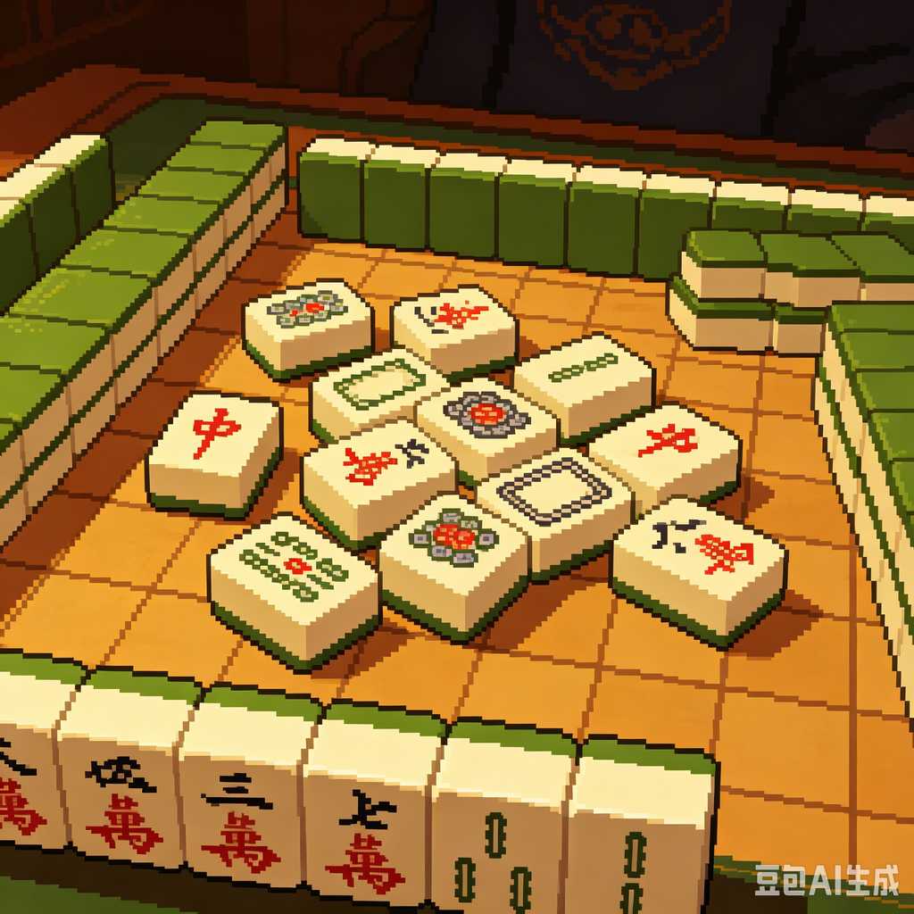 christmas custom mahjong tiles
